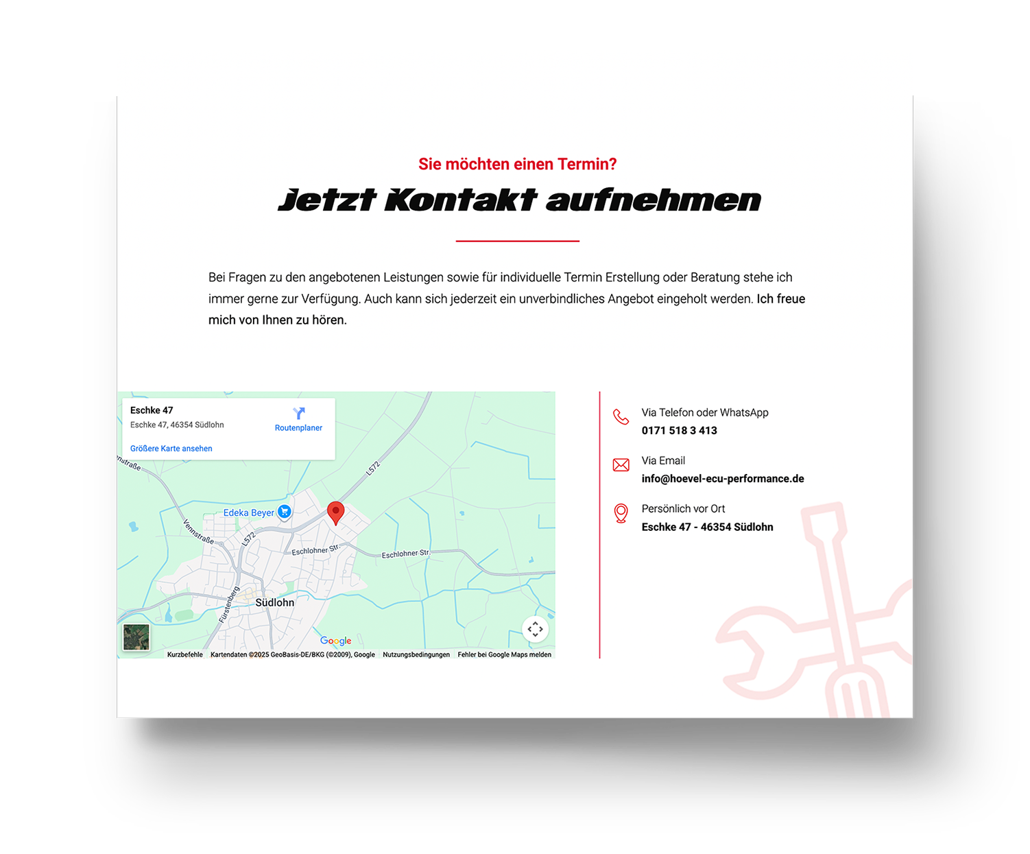 hövel ecu performancet details